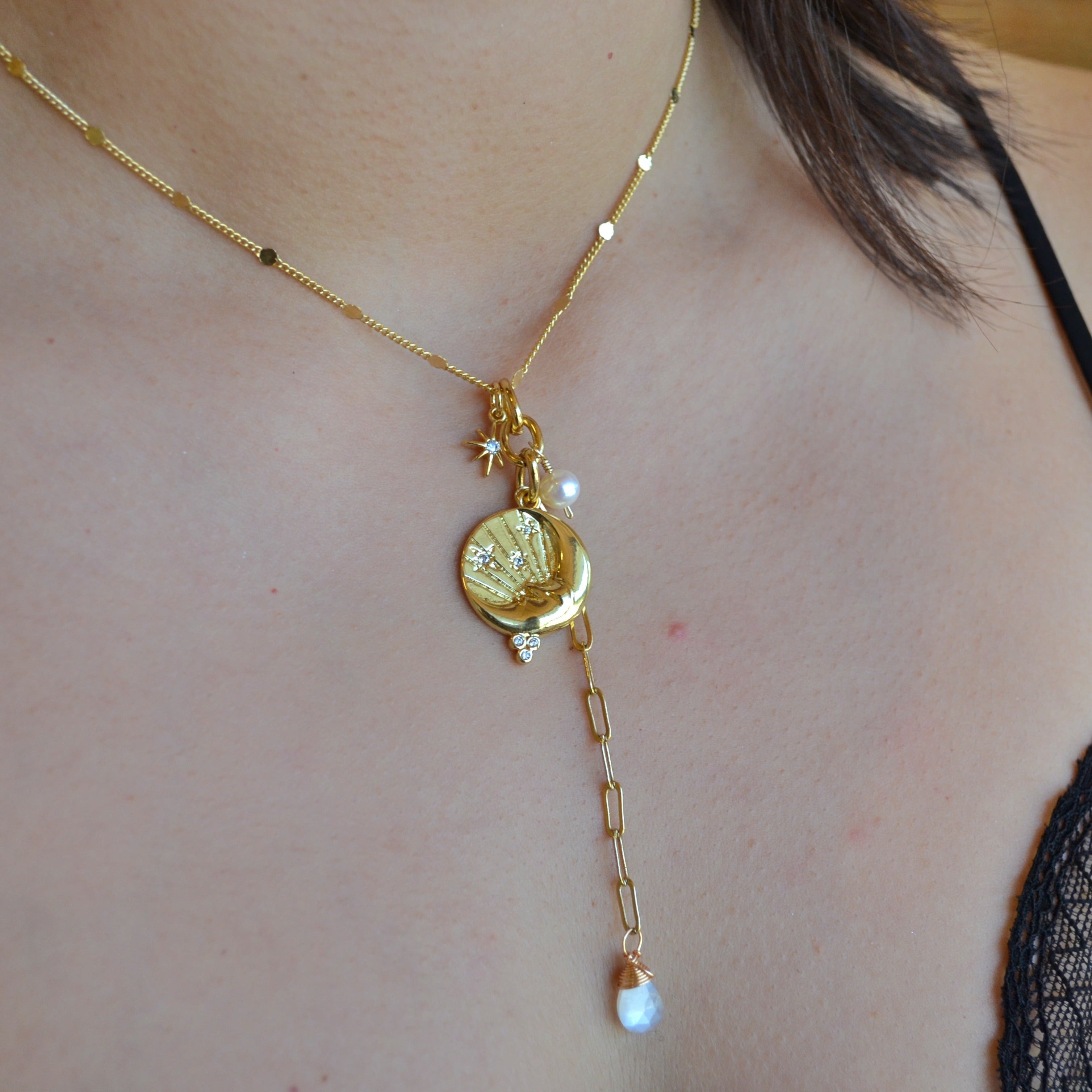 Collar Canción de Cuna Guayaba Joyeria