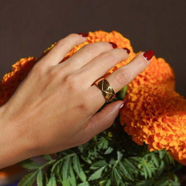 Anillo Papel Picado