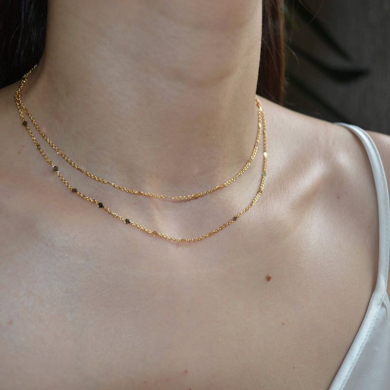 Choker Doble Confeti