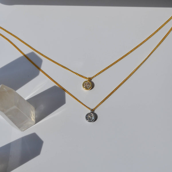 Choker Doble Bicolor