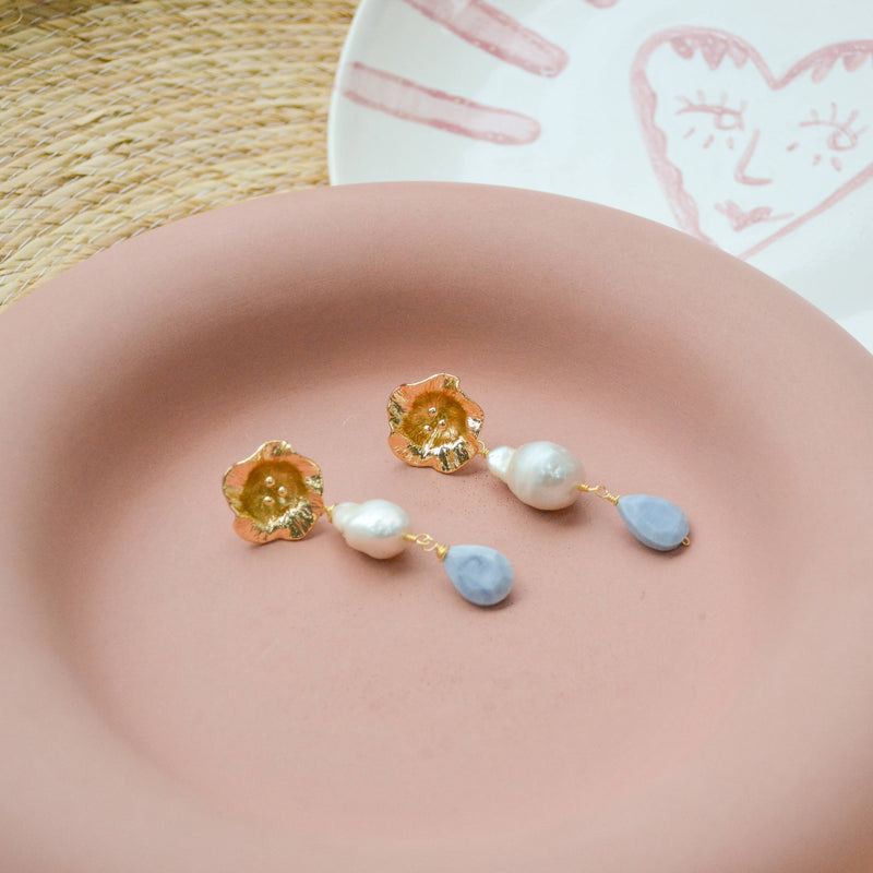 Aretes Salvia