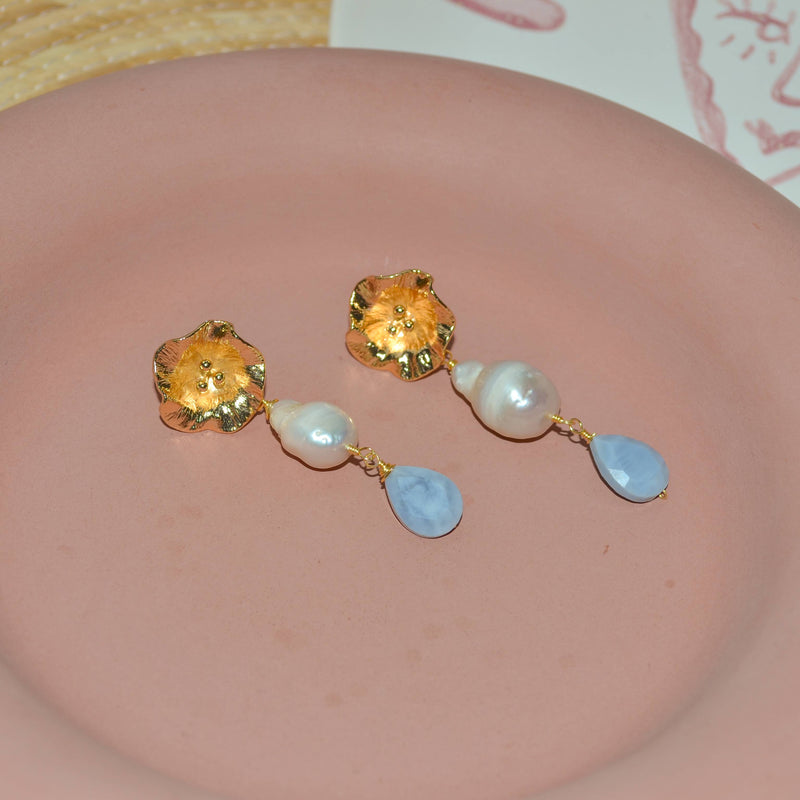 Aretes Salvia