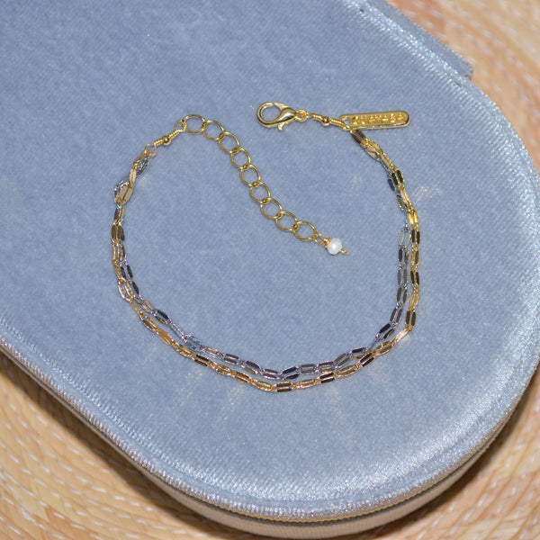 Pulsera Doble Bicolor