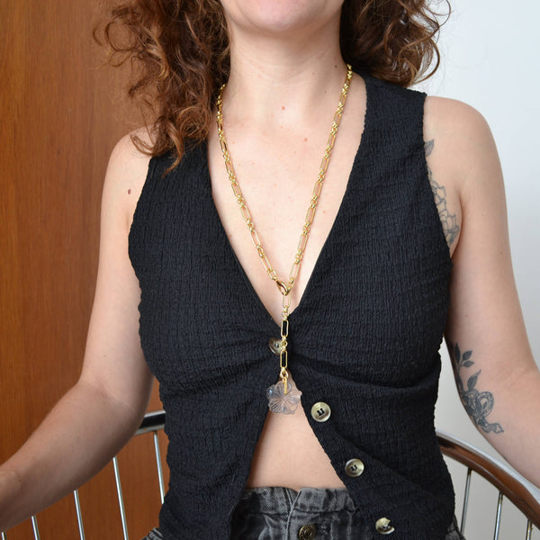 Collar Flor de Amatista