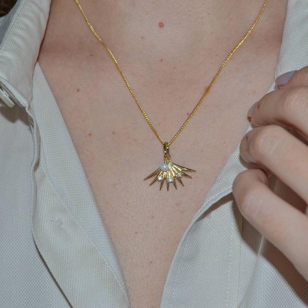 Collar Abanico