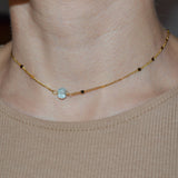 Choker Topacio