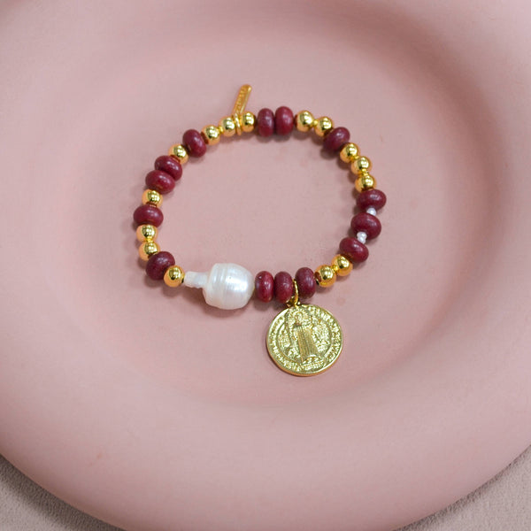 Pulsera Carmesí