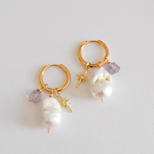 Aretes Mar Caribe