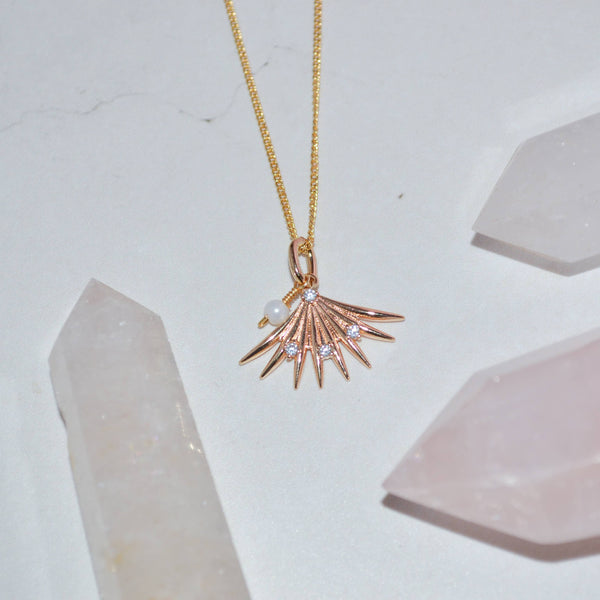 Collar Abanico
