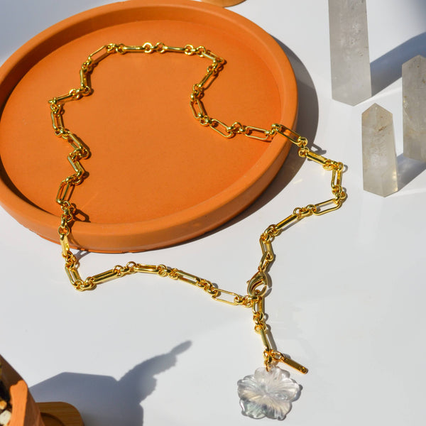Collar Flor de Amatista