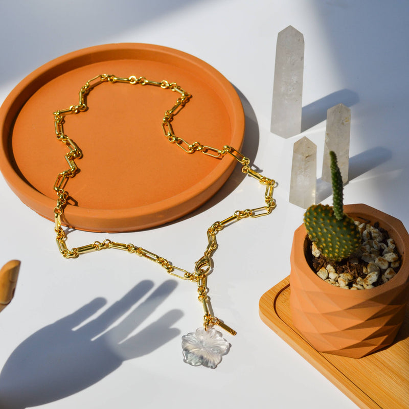 Collar Flor de Amatista