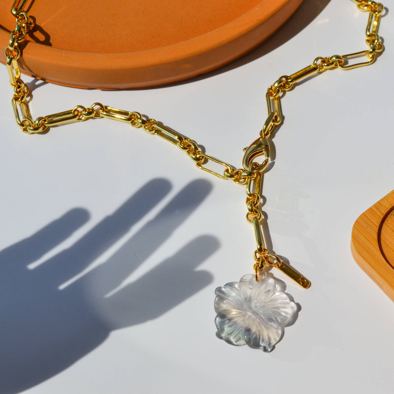 Collar Flor de Amatista
