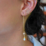 Aretes Champaña