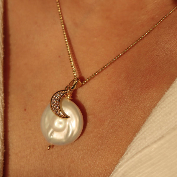Collar Luna de Nácar
