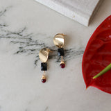 Aretes Eclipse Carmesí