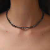 Choker Labradoritas