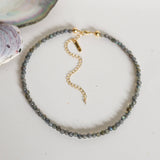 Choker Labradoritas