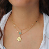 Choker Doble Lunaria