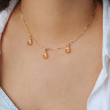 Collar Triple Calcedonia