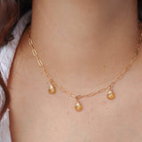 Collar Triple Calcedonia