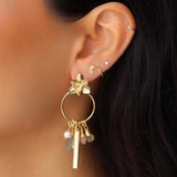 Aretes Gardenia