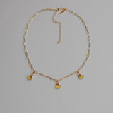 Collar Triple Calcedonia