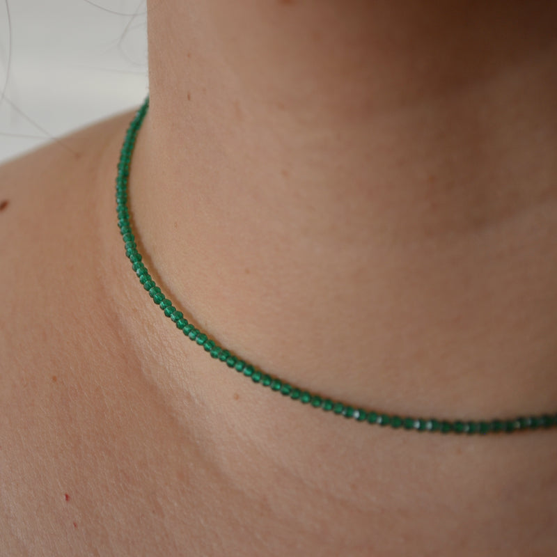 Choker Cuarzo Verde